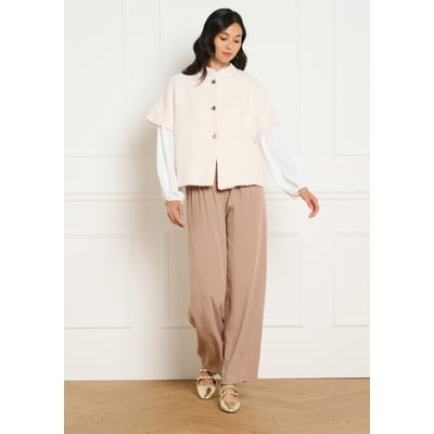 Gilet maille douce LOLALIZA