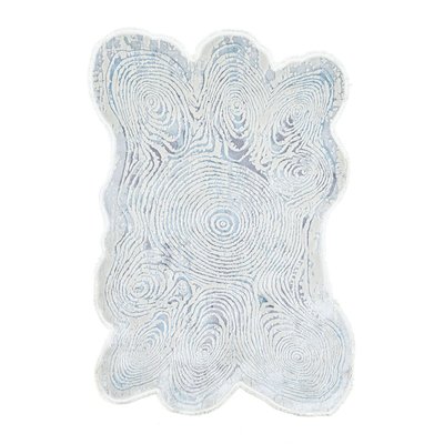 Tapis tissé à la machine en polyester THEKO