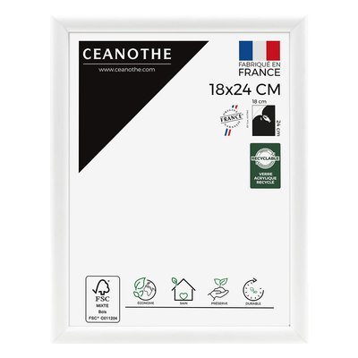 Cadre Photo Exposition 18x24 Cm Bois Massif Fsc ESSENTIEL CEANOTHE