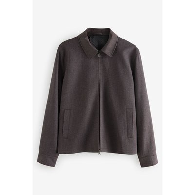 Veste-chemise zippée en sergé NEXT