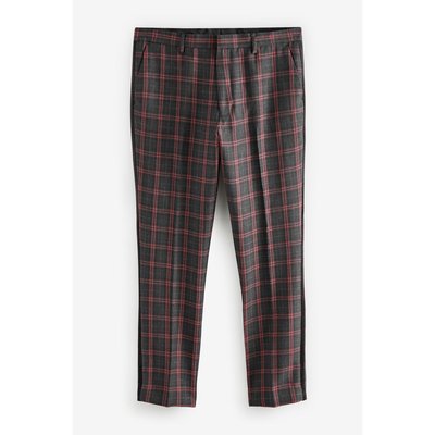 Pantalon aux carreaux métallisés NEXT