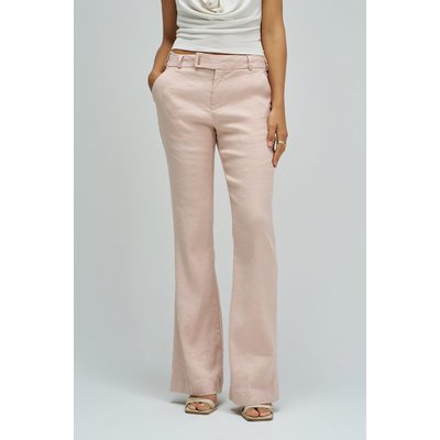 PANTALONS CHINO FLARE EN LIN SALSA JEANS