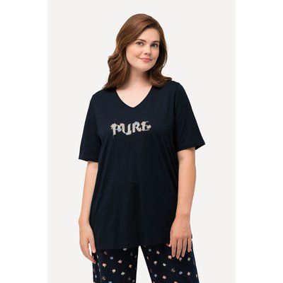 T-shirt de pyjama, col V, manches courtes ULLA POPKEN