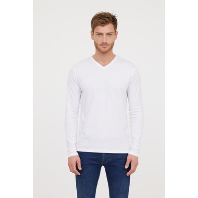 T-Shirt manches longues coton regular AJESSY LEE COOPER