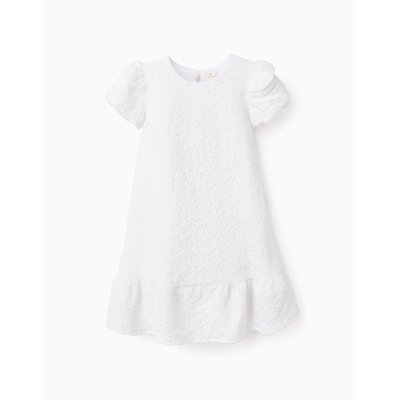 Robe avec Texture Florale et Volants ZIPPY