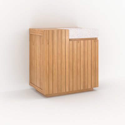 Meuble de salle de bain en bois avec vasque intégrée 80 cm  - NOA RENDEZ-VOUS DÉCO