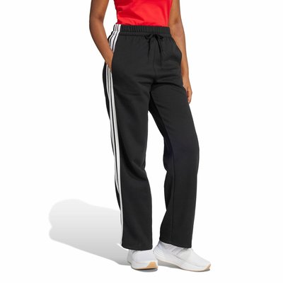 Wide Leg Fleece Trousers, Essentials 3 Stripes ADIDAS SPORTSWEAR
