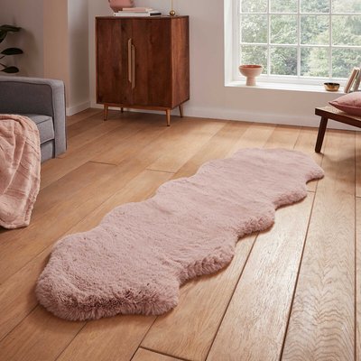 Teddy Soft Faux Single Sheepskin Rug 60x180cm SO'HOME
