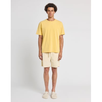 SHORT LOOSE VELOURS CREAM PULLIN