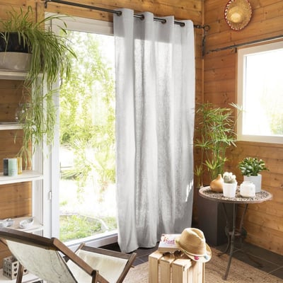 Rideau en 100% Coton Dahlia EDEN
