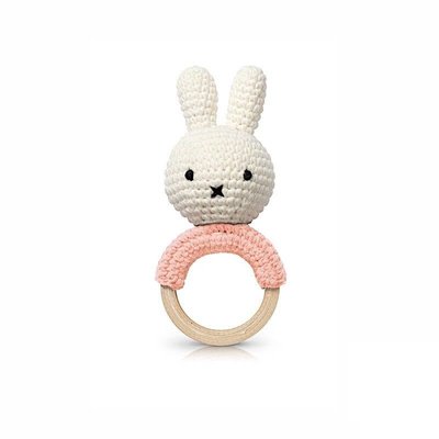 Hochet anneau de dentition Miffy JUST DUTCH