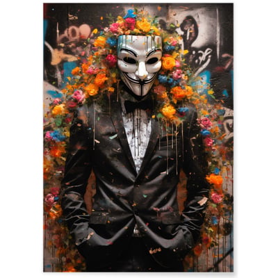Affiche Anonymous Pop Art L'AFFICHERIE