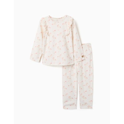 Pyjama en velours avec motif licorne et étoile ZIPPY