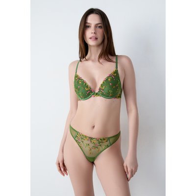 Soutien-gorge n.2 - le push-up plongeant fleurie GOURMANDISE ETAM
