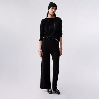 Pull avec Finitions Contrastées LIU JO