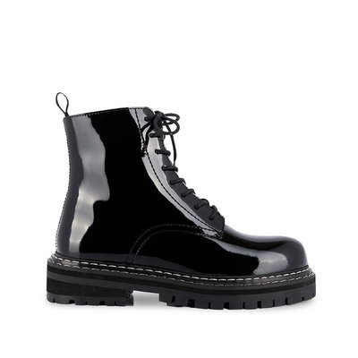Boots cuir à lacets Reine LES TROPEZIENNES PAR M BELARBI