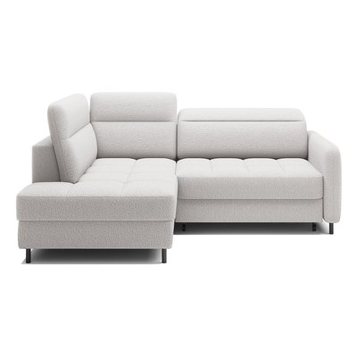 Canapé d'Angle Convertible en Tissu bouclette 5 places - KALIBO LISA DESIGN