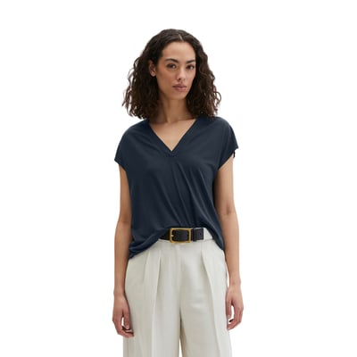 Blouse en jersey sans manches relaxed en LENZING™ ECOVERO™ MARC O'POLO