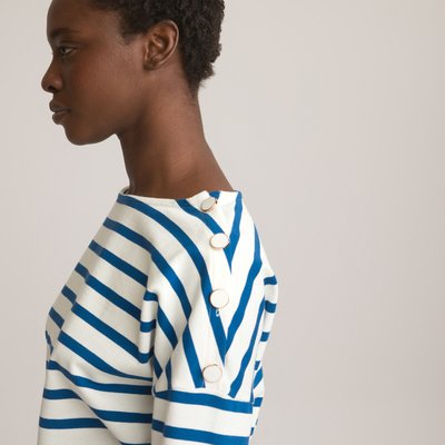 Signatures Aimie Breton Striped T-Shirt in Loose Fit LA REDOUTE COLLECTIONS