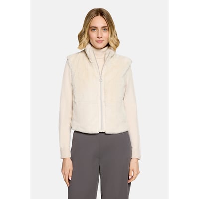 Veste sans manches en peluche à fermeture zippée BETTY BARCLAY