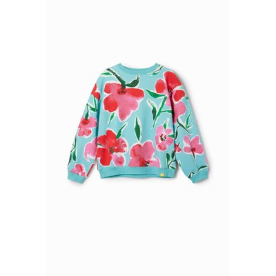 Desigual - Sweat-shirt oversize fleurs DESIGUAL