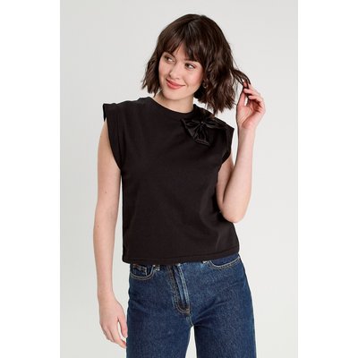 T-shirt détail noeud CACHE CACHE