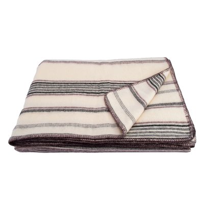 Plaid laine et mohair à rayure TOISON D OR
