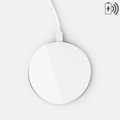 Chargeur induction Chargeur Induction contour argent LA COQUE FRANCAISE