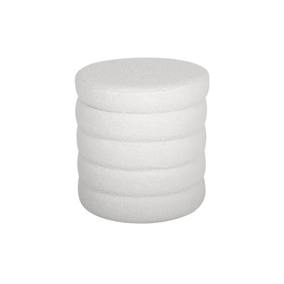 Tabouret coffre bouclette SNOW SWEEEK