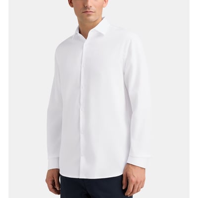 Chemise droite hsrpin sans repassage coton GALERIES LAFAYETTE
