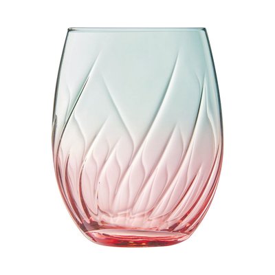 4 verres à eau colorés 36cl Spring - Cristal d'Arques CRISTAL D ARQUES