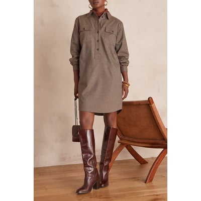 Robe MARLINE motif pied de poule Maison 123