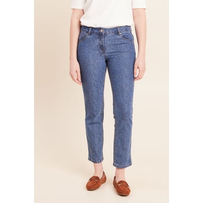 Jean coupe droite 7/8ème taille basculée BREAL