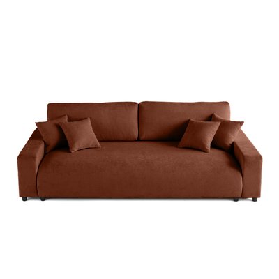 Canapé Convertible en Velours texturé 3 places - PIVOINE LISA DESIGN
