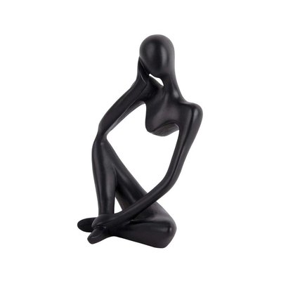 Statuette silhouette en polyrésine Imagine PRESENT TIME