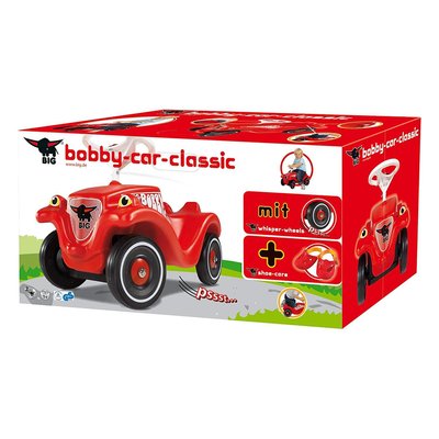Bobby Car Set -Voiture avec roues silencieuses et protège-chaussures BIG