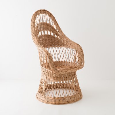 Fauteuil ajouré osier FIRMIN KOK