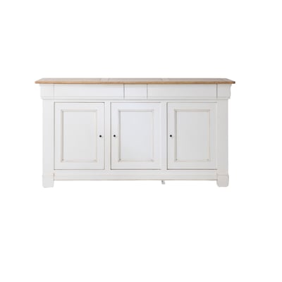 Buffet bois massif 3 portes 3 tiroirs - EMBELLIE CAMIF