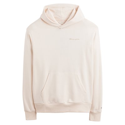 Hoodie, klein geborduurde logo's, in bio katoen CHAMPION