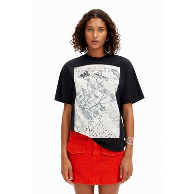 T-shirt carte postale DESIGUAL