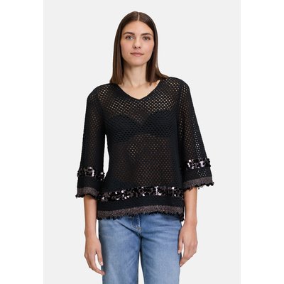 Pull-over en maille à motif ajouré BETTY BARCLAY