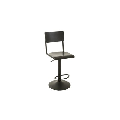 Chaises de bar écolier en bois et en métal (lot de 2) - NICOLAS HELLIN, DEPUIS 1862