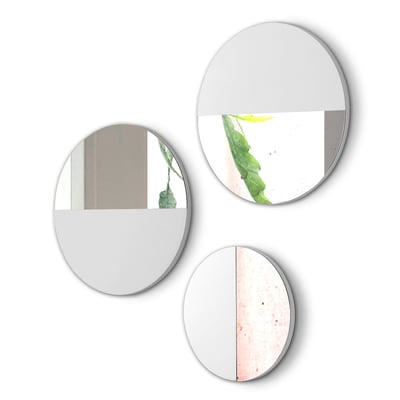 Lot de 3 miroirs à suspendre, AIRE HERDASA