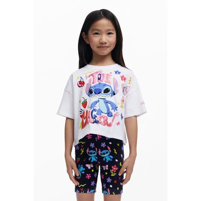 T-shirt cropped Stitch™ DESIGUAL