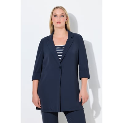 Blazer col à revers. Fermeture 1 bouton et ULLA POPKEN