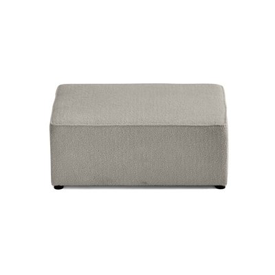 Pouf en Tissu bouclette  - TOPAZE LISA DESIGN