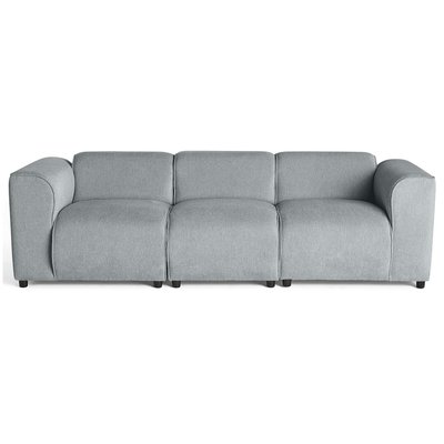 Suaro - Canapé modulable 3 places en tissu texturé LISA DESIGN