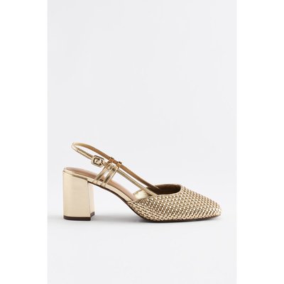 Chaussures tressées talons carrés NEXT