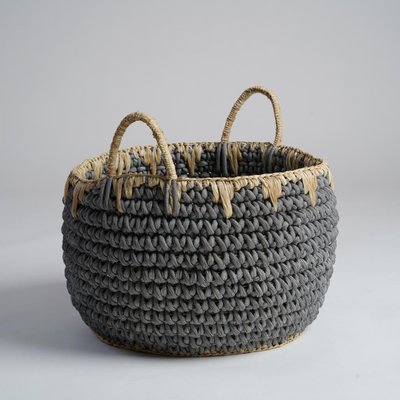 Grand panier en corde bleu XL EIKA WANDA COLLECTION