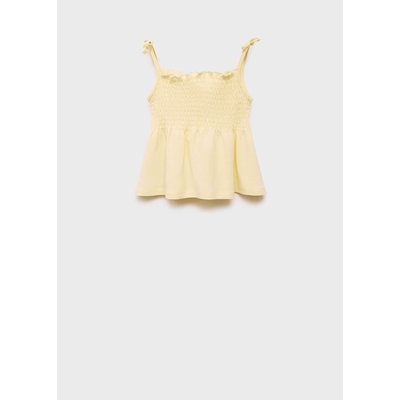 Top bretelles froncé MANGO BABY
